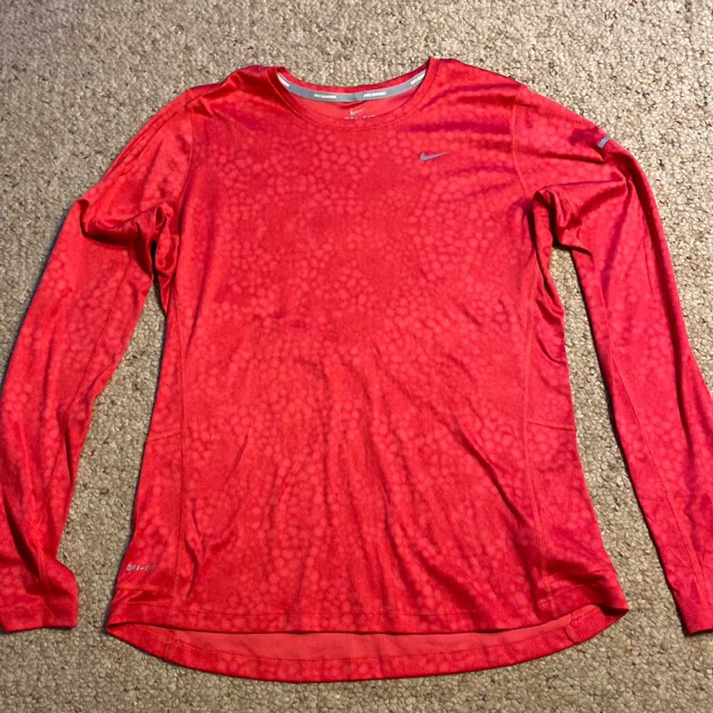 Nike Red Running Shirt